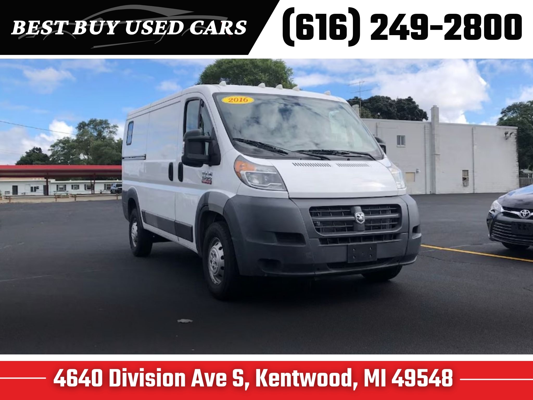 2016 RAM ProMaster Cargo Van
