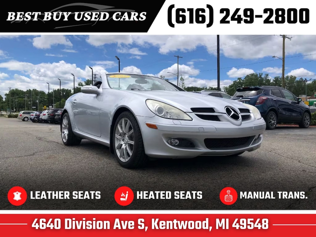 Used 2005 Mercedes-Benz SLK-Class Convertible