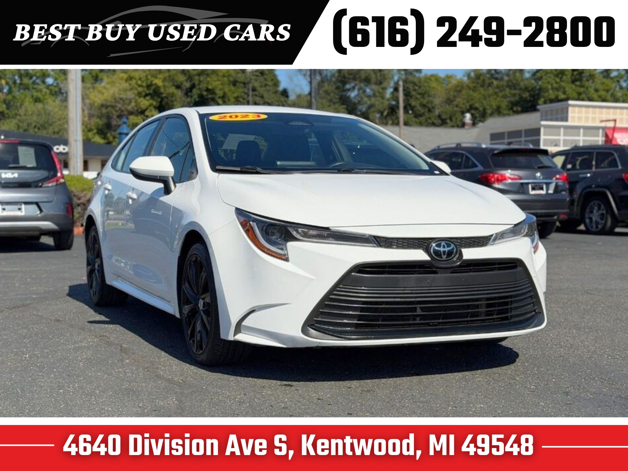 Used 2023 Toyota Corolla LE Sedan