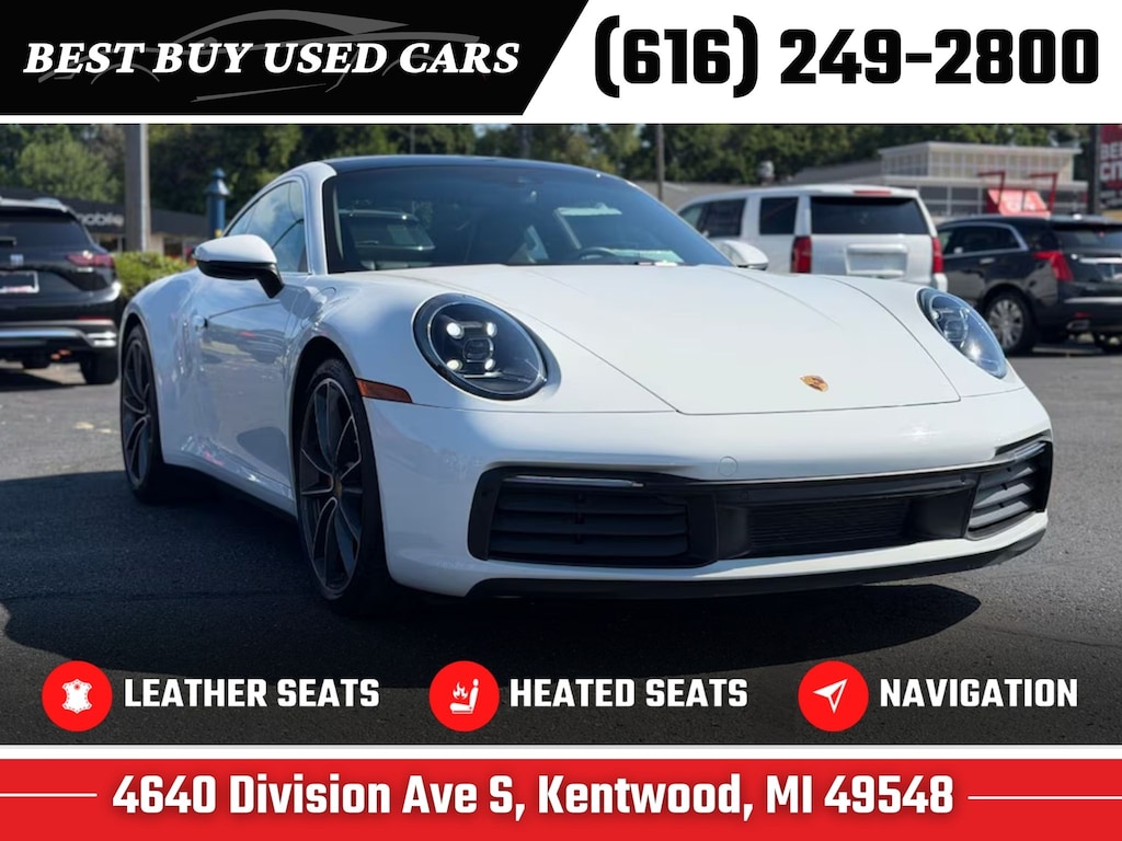 Used 2024 Porsche 911 CARRERA TWO DOOR