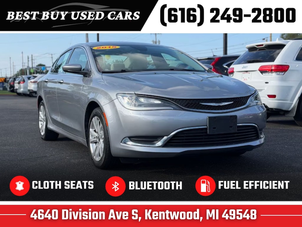 Used 2015 Chrysler 200 Limited Sedan