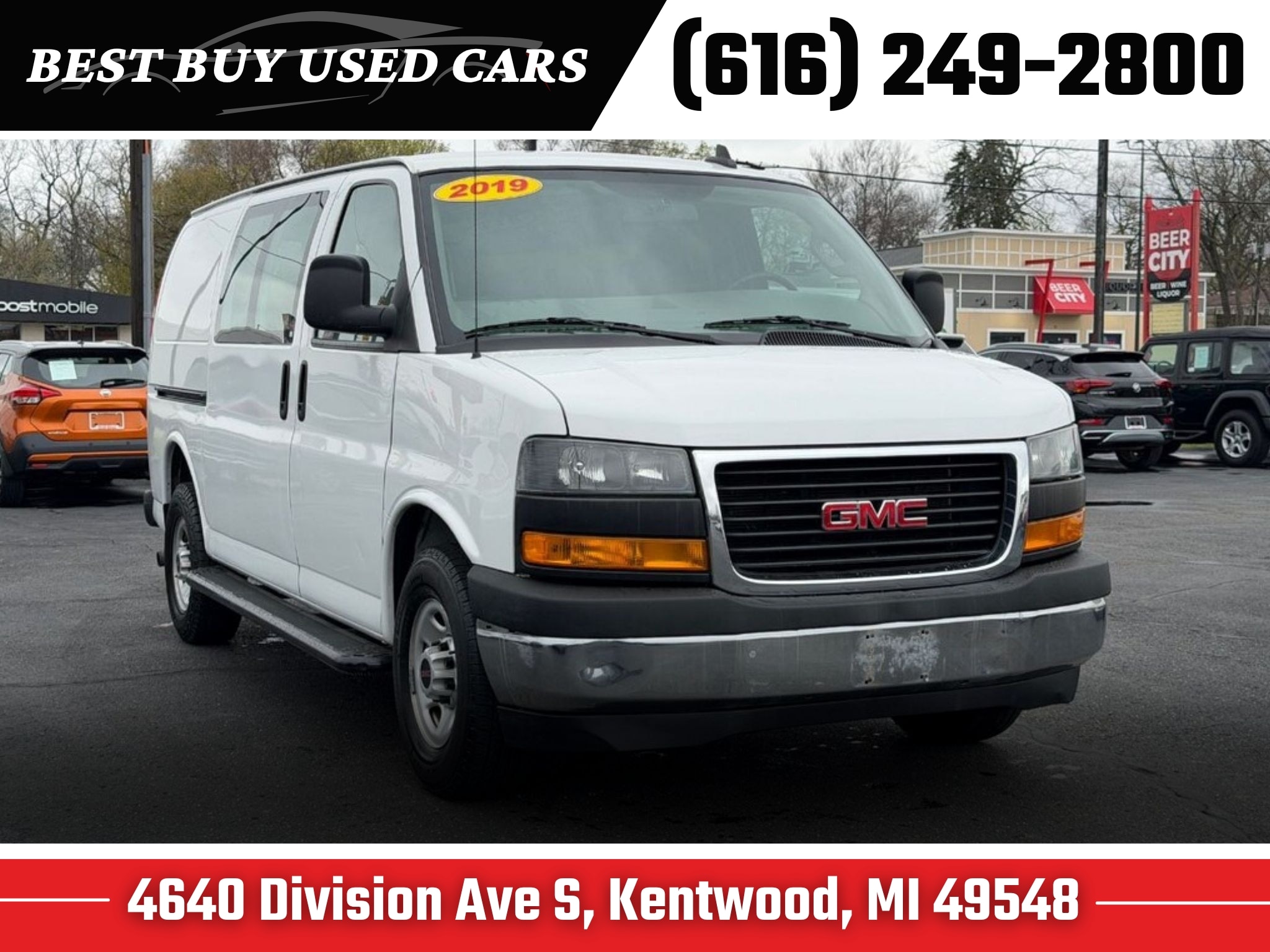 2019 GMC Savana Cargo