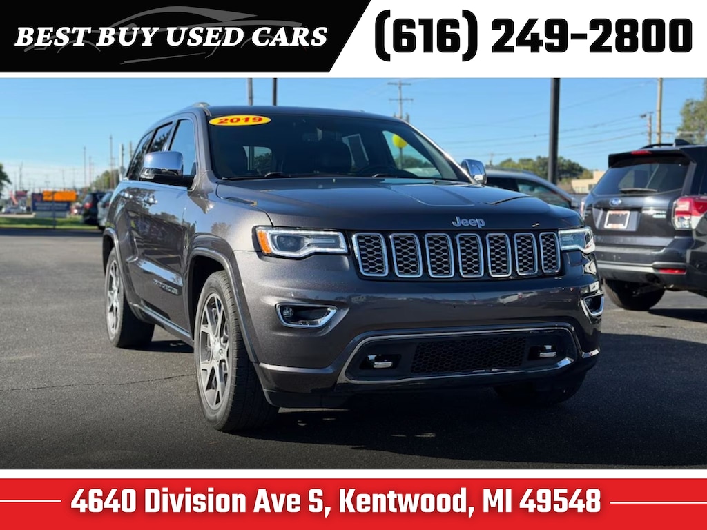 Used 2019 Jeep Grand Cherokee Overland SUV