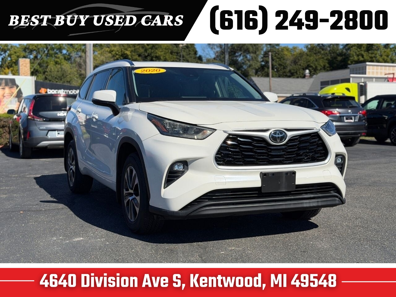 Used 2020 Toyota Highlander XLE SUV