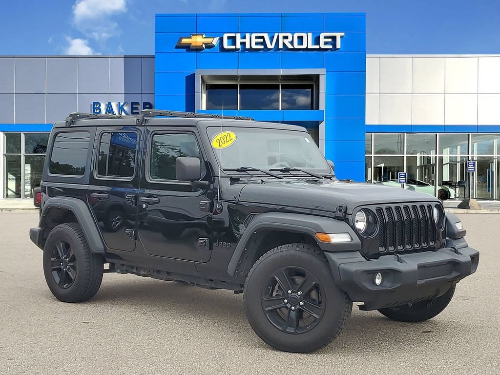 Used 2022 Jeep Wrangler Unlimited Sport Altitude