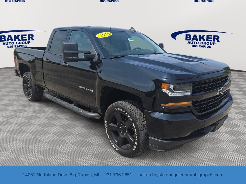 Used 2018 Chevrolet Silverado 1500 Custom Truck