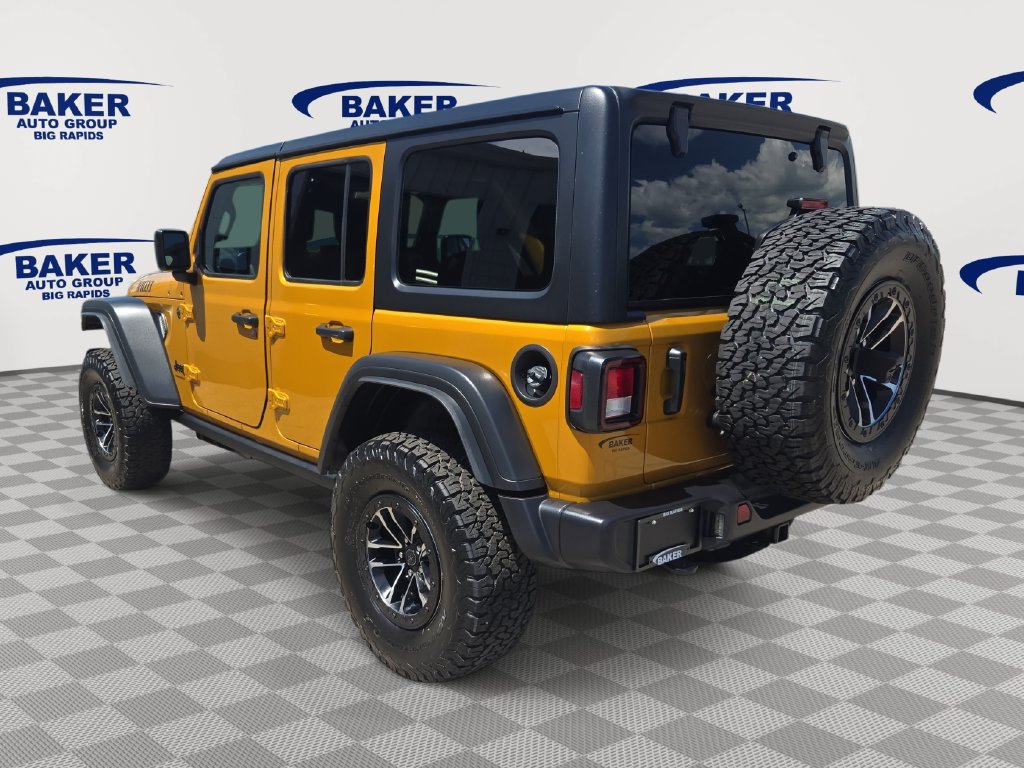 New 2026 Jeep Wrangler 4-DOOR WILLYS Sport Utility