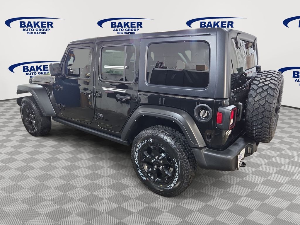 Used 2022 Jeep Wrangler Unlimited Willys SUV