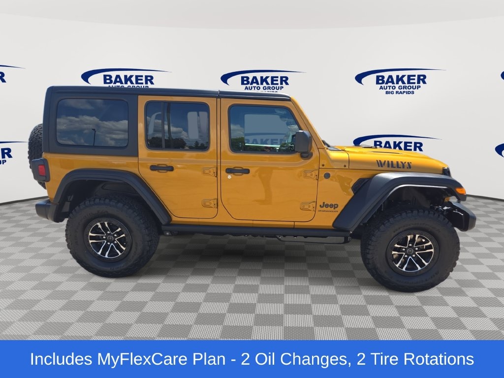 New 2026 Jeep Wrangler 4-DOOR WILLYS Sport Utility
