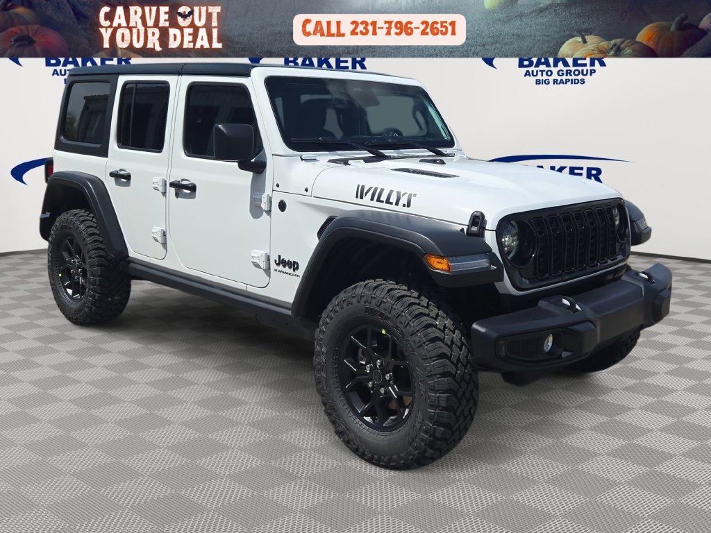 New 2026 Jeep Wrangler 4-DOOR WILLYS Sport Utility