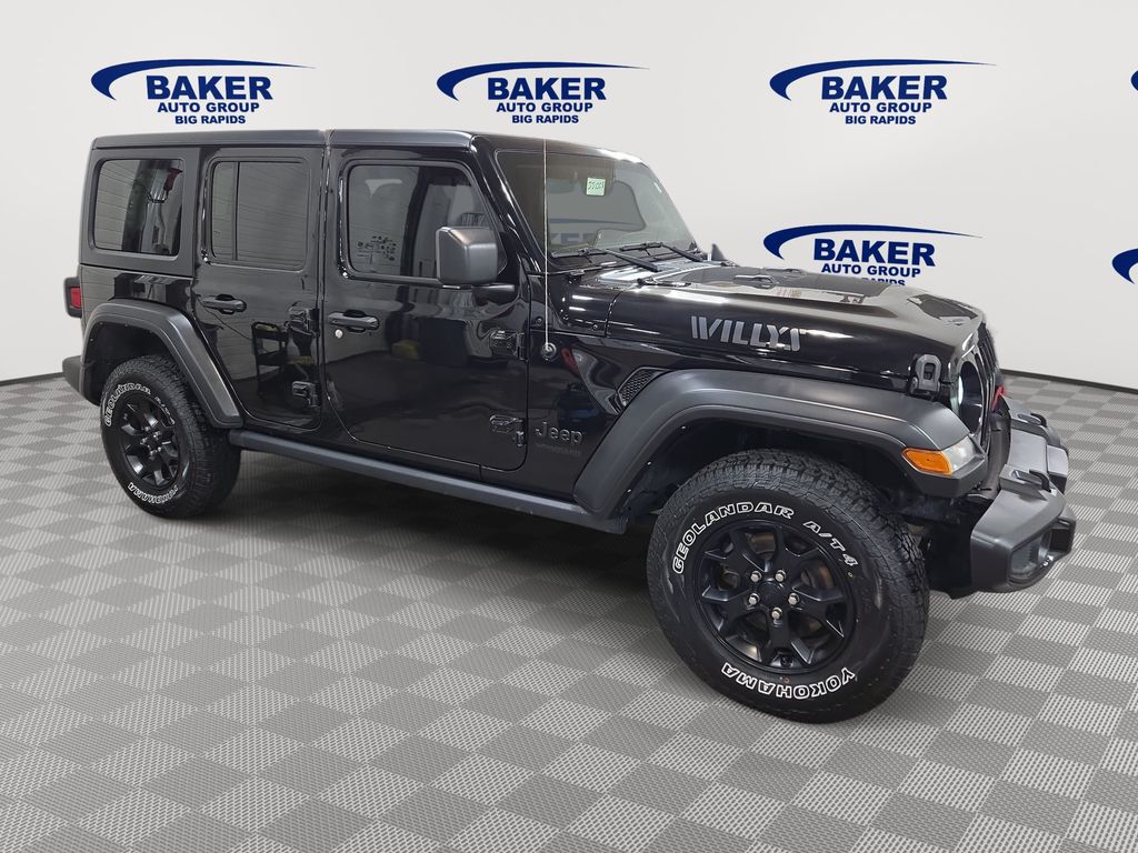 Used 2022 Jeep Wrangler Unlimited Willys SUV