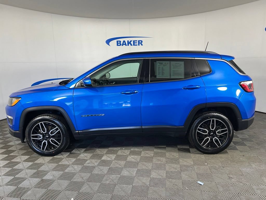 Used 2018 Jeep Compass Latitude with VIN 3C4NJDBB2JT231771 for sale in Coopersville, MI