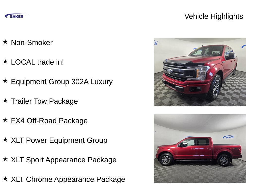 Used 2019 Ford F-150 XLT Truck