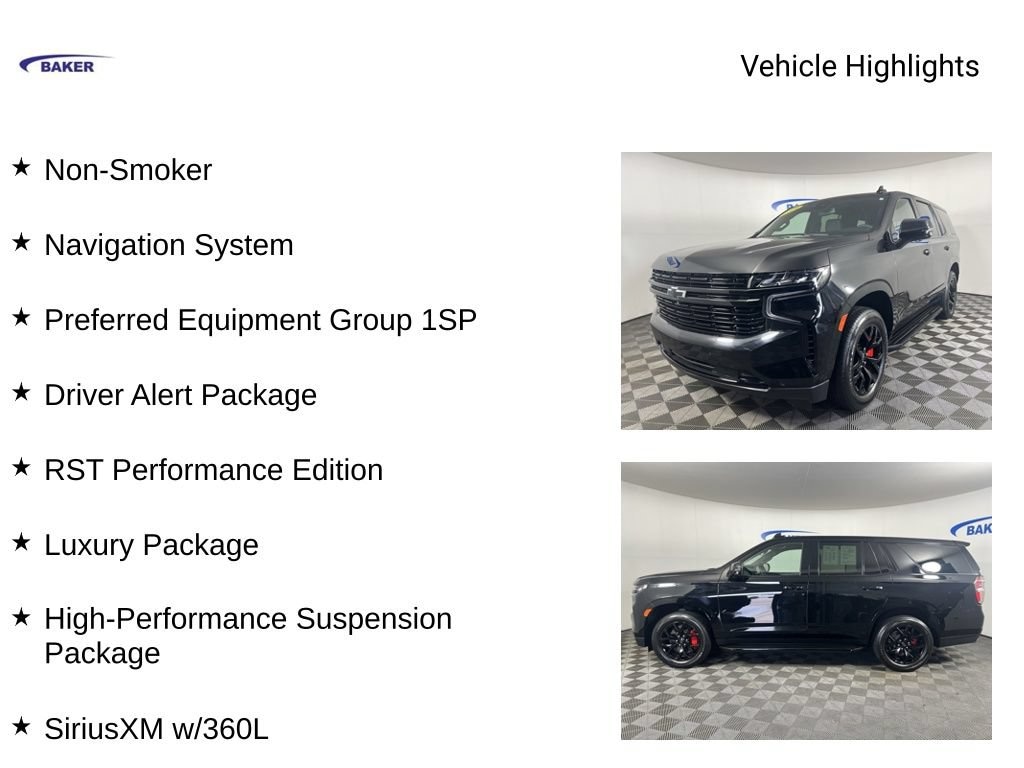 Used 2024 Chevrolet Tahoe RST SUV