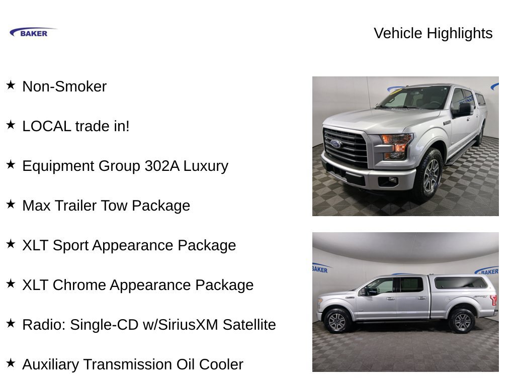 Used 2016 Ford F-150 XL Truck