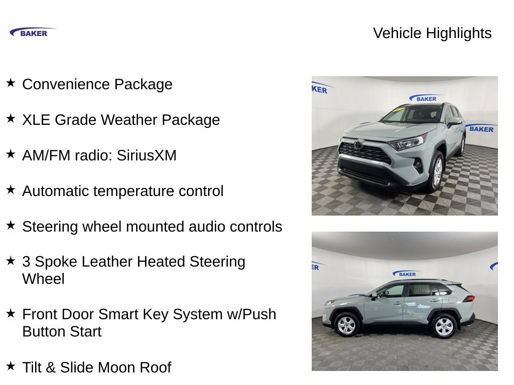 Used 2021 Toyota RAV4 XLE SUV