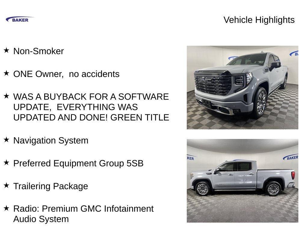 Used 2025 GMC Sierra 1500 Denali Ultimate Truck