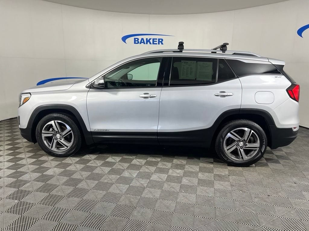 Used 2018 GMC Terrain SLT with VIN 3GKALVEV9JL261519 for sale in Coopersville, MI