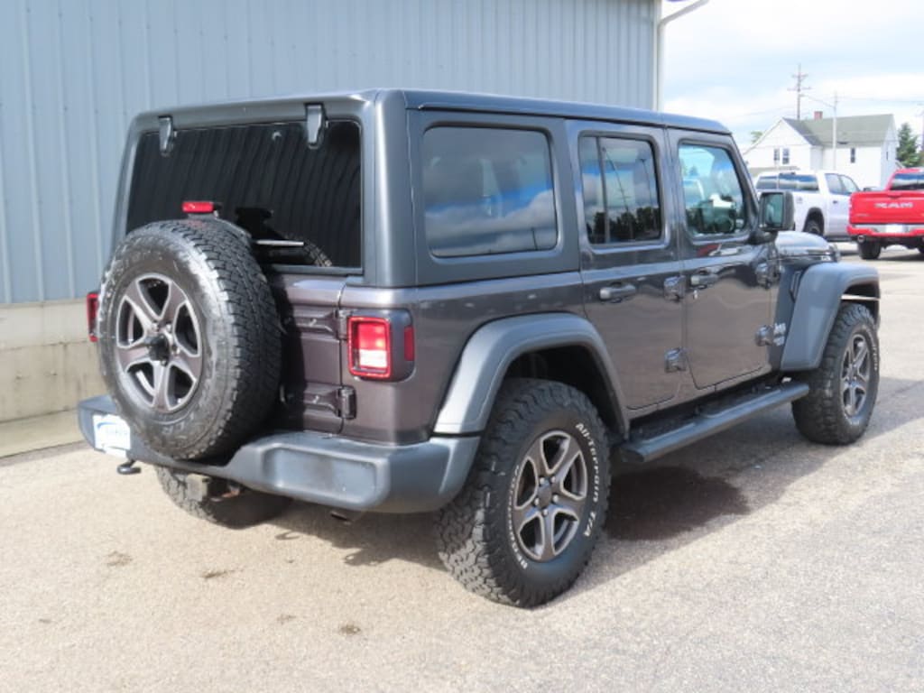 Used 2019 Jeep Wrangler Unlimited Sport S 4x4 SUV