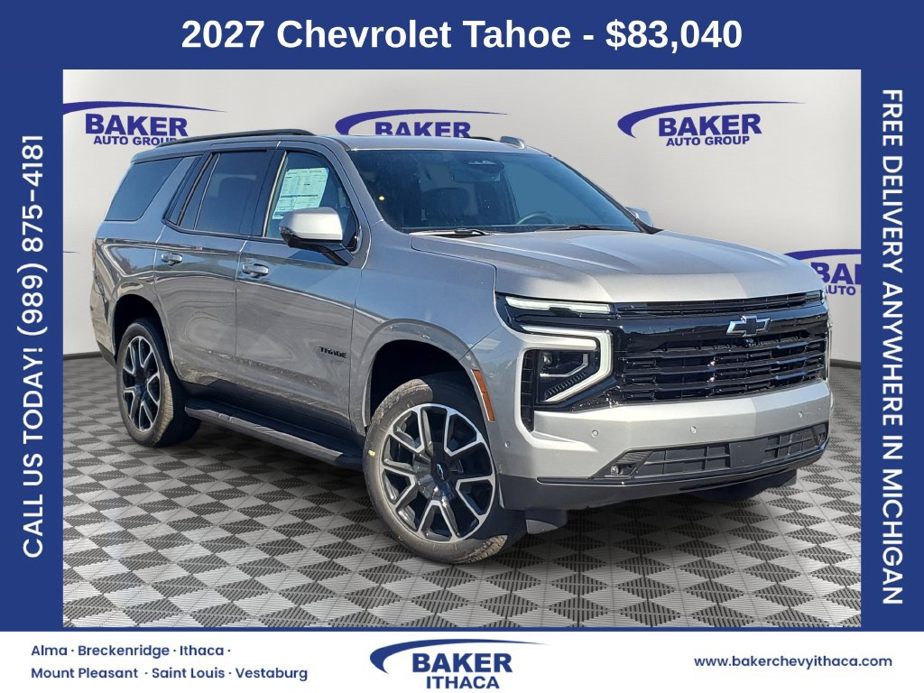 2027 Chevrolet Tahoe RST SUV for sale in ithaca, MI
