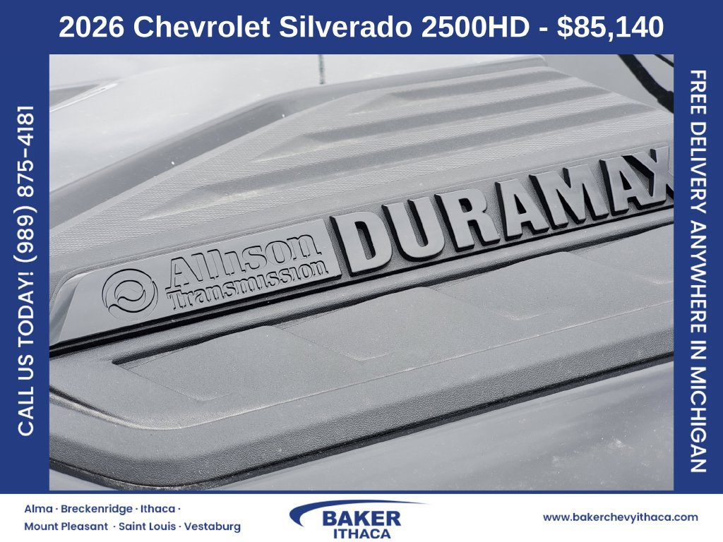 New 2026 Chevrolet Silverado 2500 HD LTZ Truck