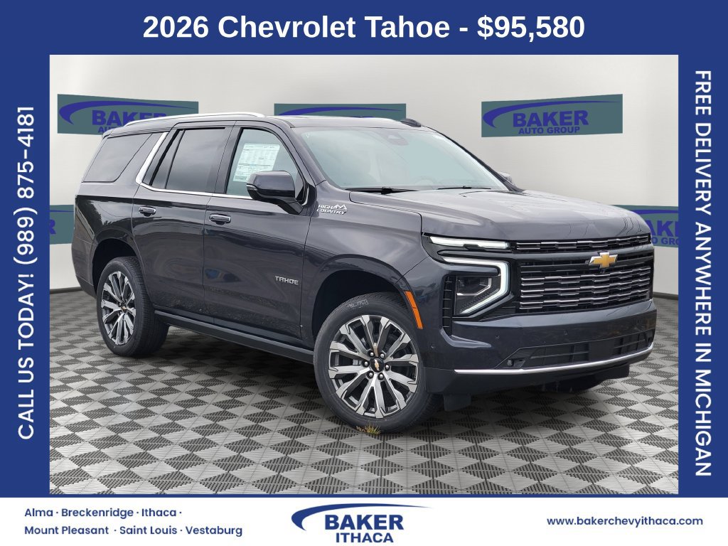 2026 Chevrolet Tahoe High Country SUV for sale in ithaca, MI