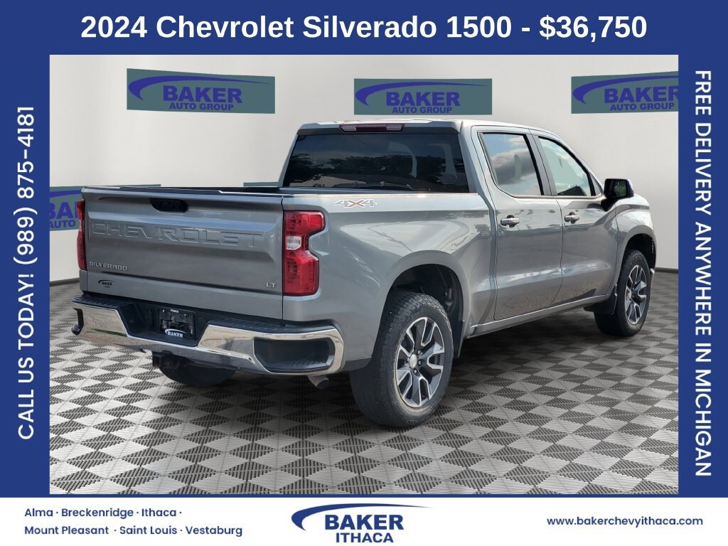 Used 2024 Chevrolet Silverado 1500 LT (2FL) Truck