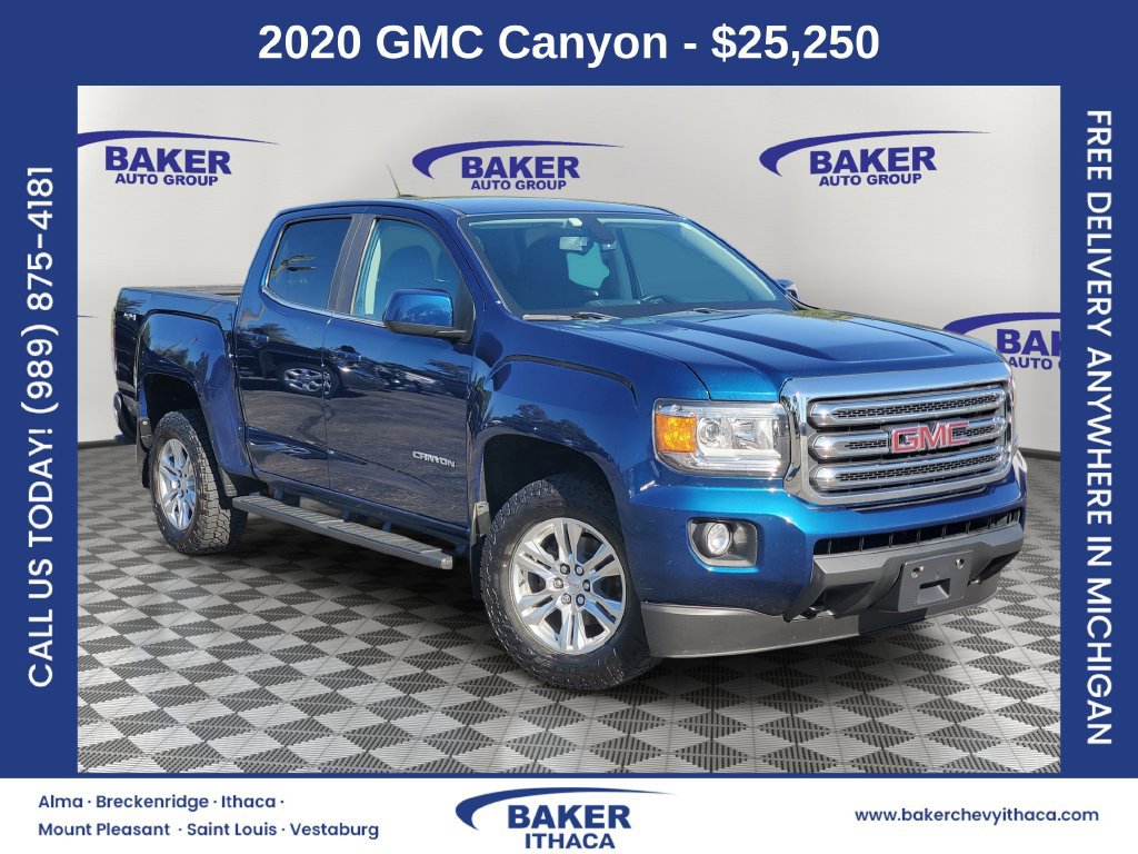 Used 2020 GMC Canyon 4WD SLE Truck