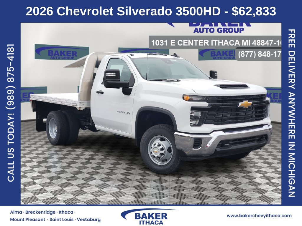 2026 Chevrolet Silverado 3500 Chassis Cab Work Truck
