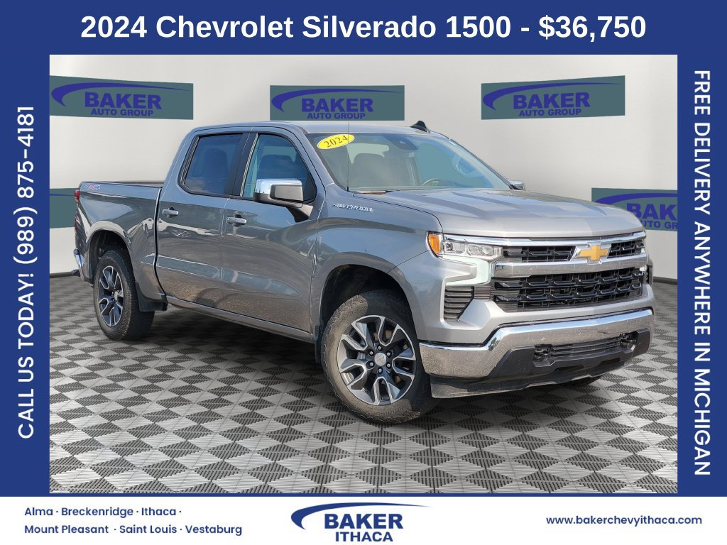 Used 2024 Chevrolet Silverado 1500 LT (2FL) Truck