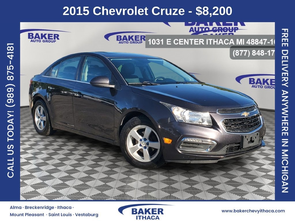 Used 2015 Chevrolet Cruze LT Car