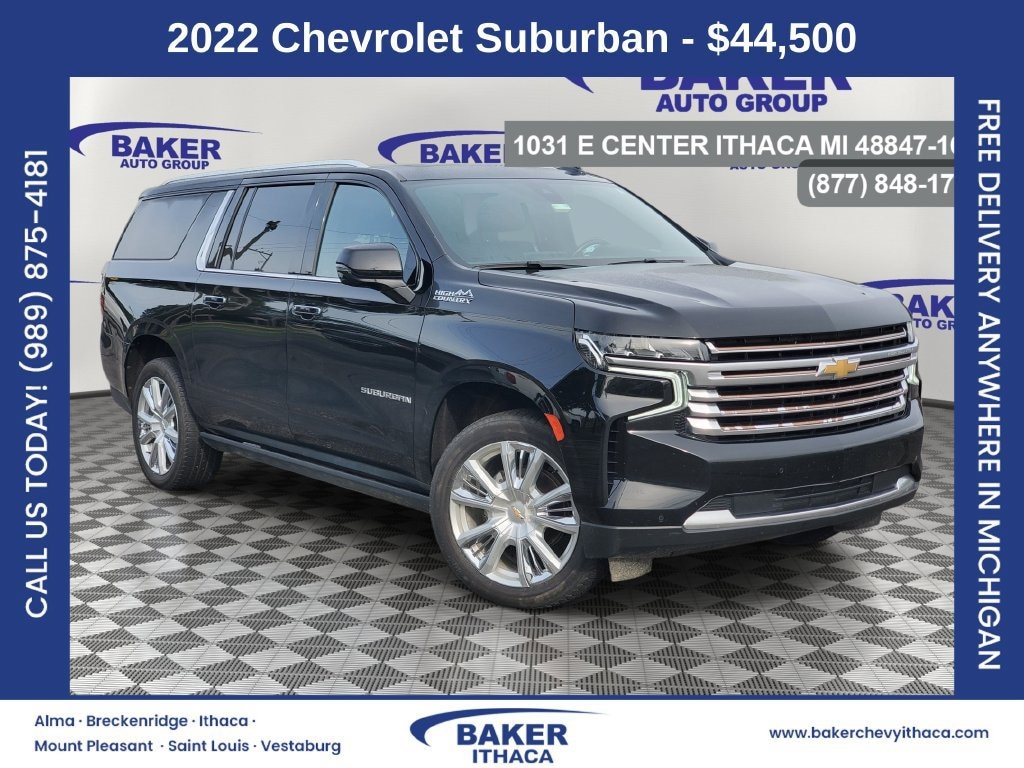Used 2022 Chevrolet Suburban High Country SUV