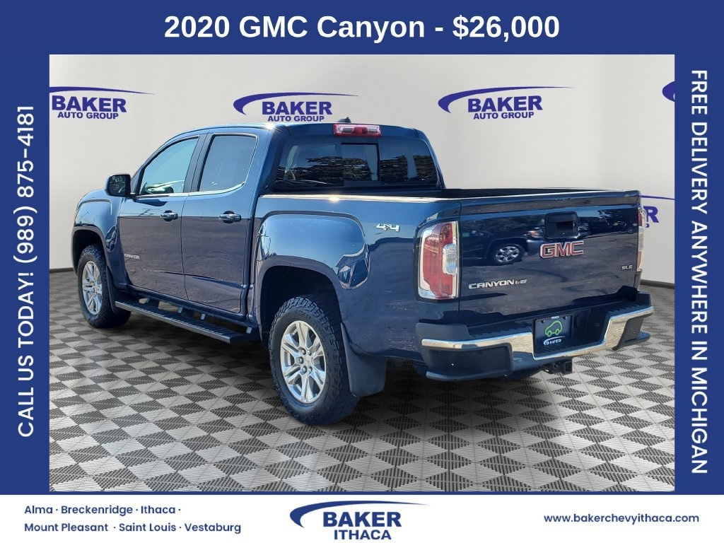 Used 2020 GMC Canyon 4WD SLE Truck