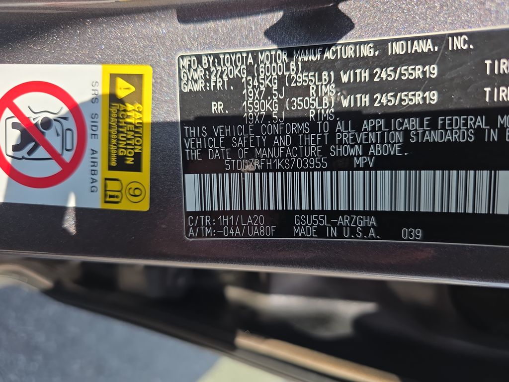 2019 Toyota Highlander Limited Platinum - Photo 39