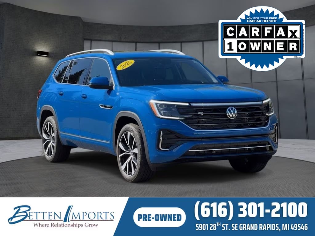 Used 2025 Volkswagen Atlas 2.0T SEL Premium R-Line SUV