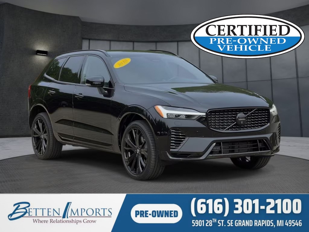 Certified 2024 Volvo XC60 Recharge Plug-In Hybrid Ultimate Black Edition Polestar SUV