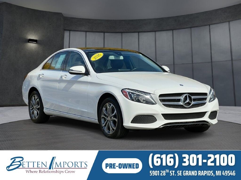Used 2016 Mercedes-Benz C-Class C 300 4MATIC Sedan