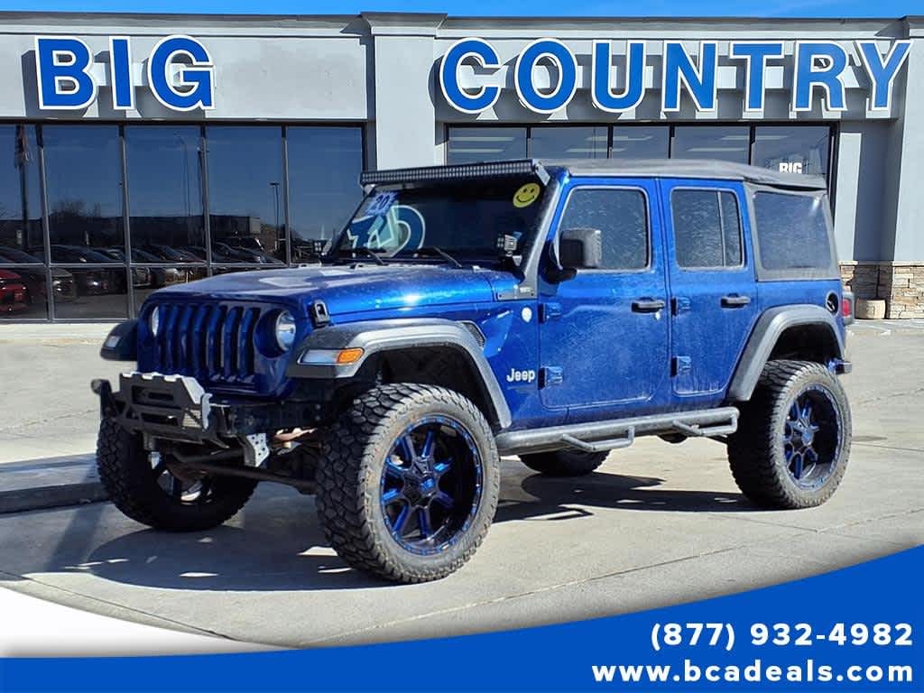 Used 2020 Jeep Wrangler Unlimited Sport SUV