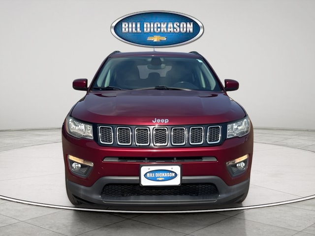 Used 2021 Jeep Compass Latitude with VIN 3C4NJCBB0MT505483 for sale in Gladewater, TX