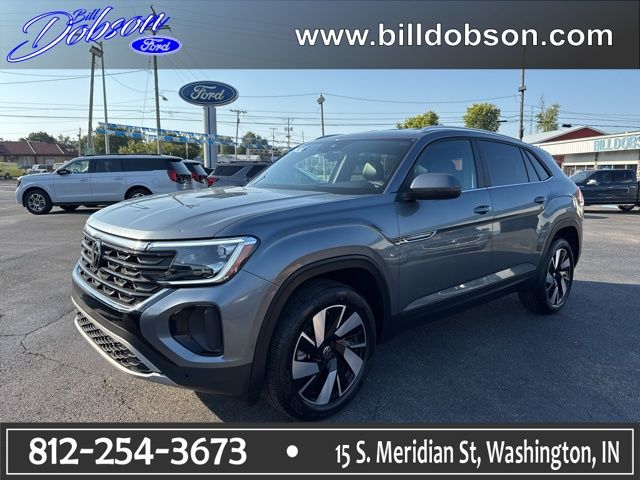 New 2024 Volkswagen Atlas Cross Sport 2.0T SE w/ Technology SUV For Sale in Washington IN