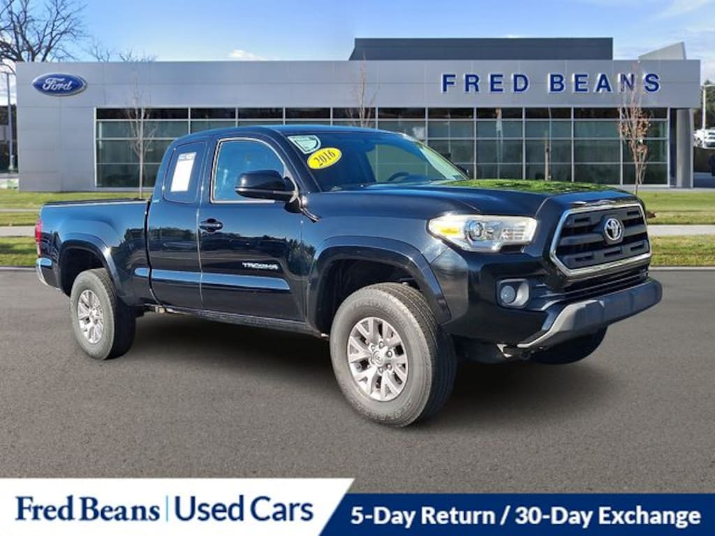 Used 2016 Toyota Tacoma SR5 Extended Cab Long Bed Truck