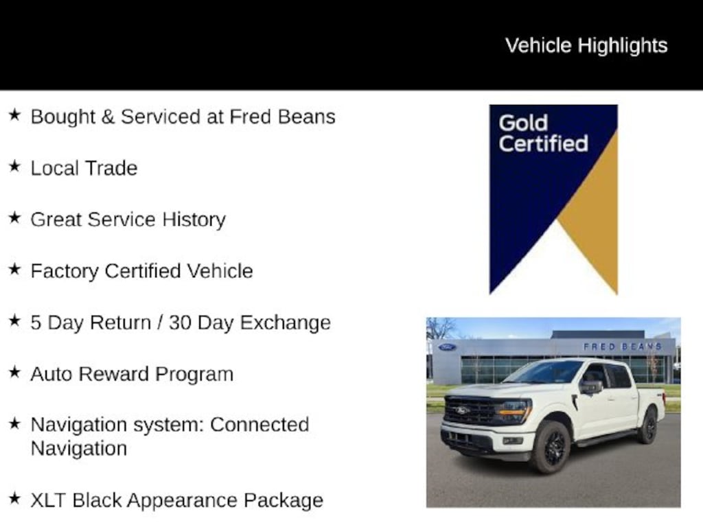 Used 2024 Ford F-150 XLT Crew Cab Short Bed Truck