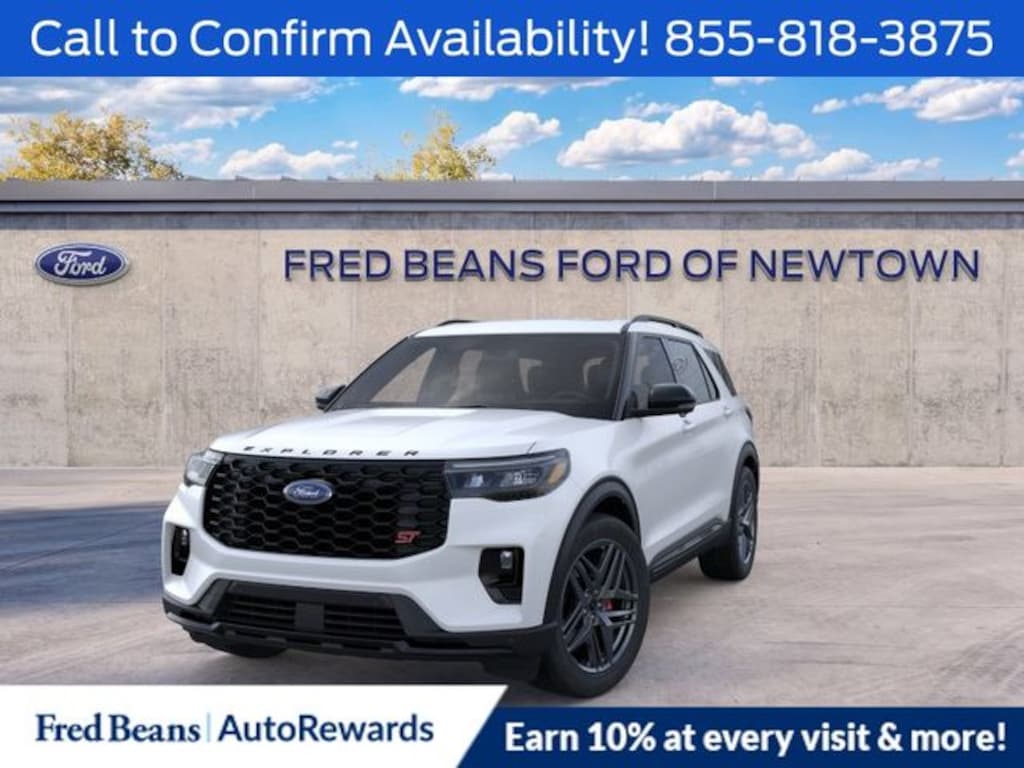 New 2026 Ford Explorer ST SUV