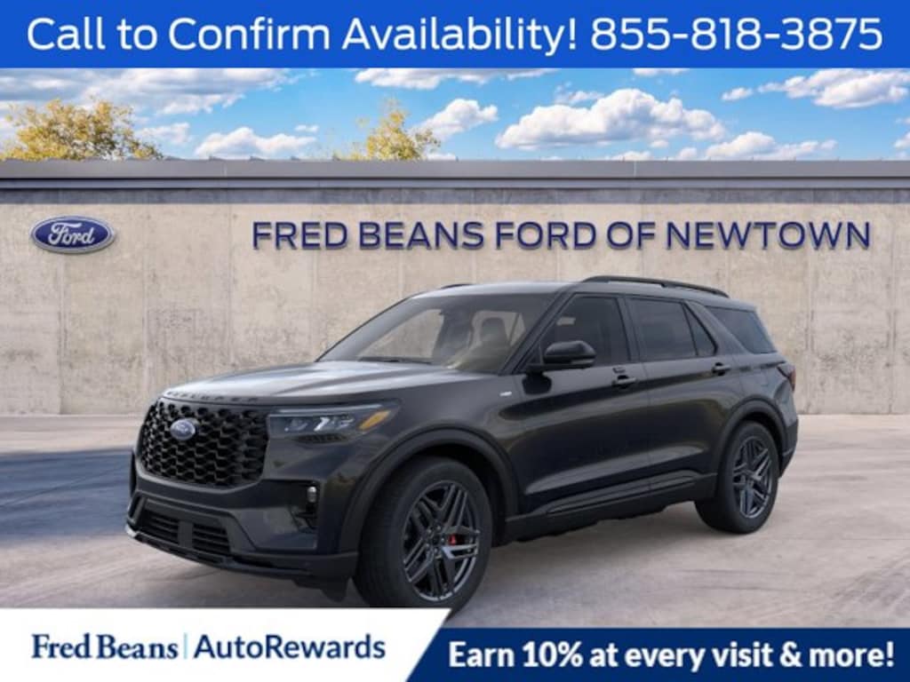 New 2026 Ford Explorer ST-Line SUV