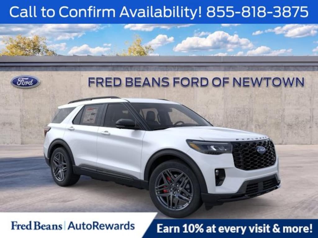 New 2026 Ford Explorer ST SUV