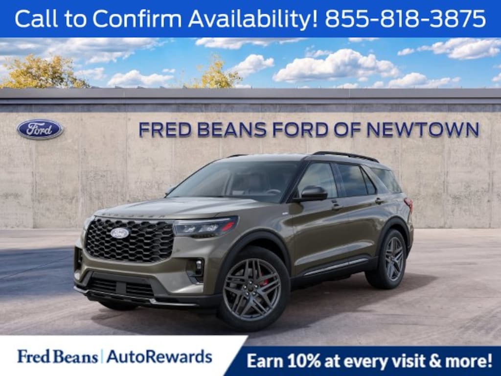 New 2027 Ford Explorer ST-Line SUV