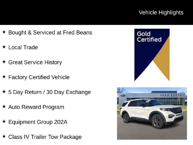 Certified 2023 Ford Explorer XLT SUV