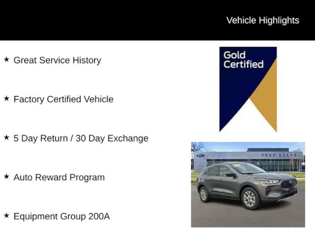 Certified 2023 Ford Escape Active SUV