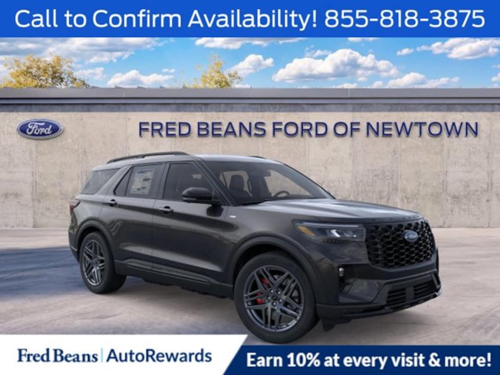 New 2026 Ford Explorer ST-Line SUV