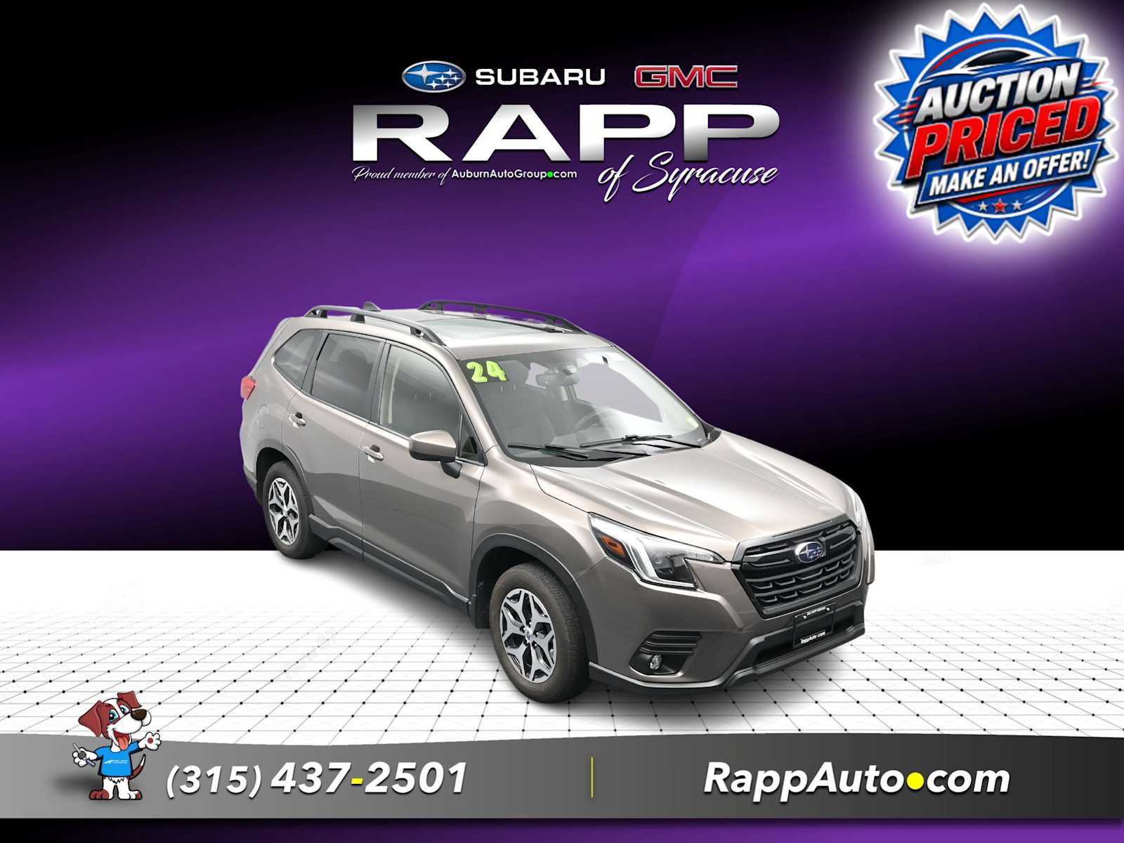 Certified 2024 Subaru Forester Premium AWD
